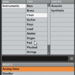 loading and playing instruments in maschine