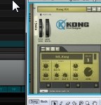 maschine triggering kong via rewire