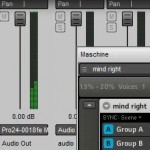 Maschine in energyxt tracking out audio